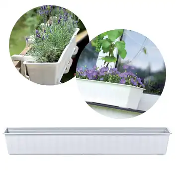 Skrzynka balkonowa Agro 100 cm biała Prosperplast