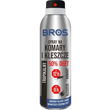 Spray na komary i kleszcze 50% DEET 180ml