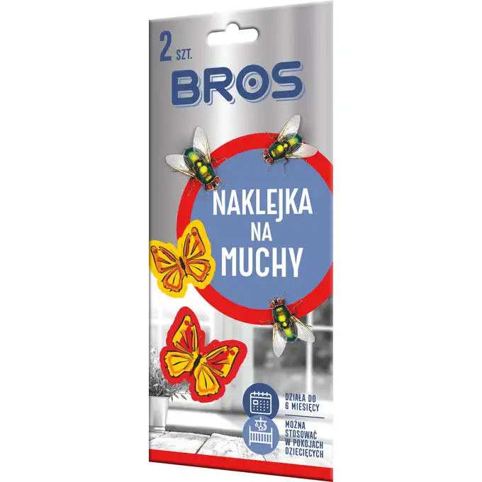 BROS Naklejka na muchy 2 szt