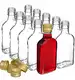 Butelka, piersiówka na nalewki + zakrętka 200ml 10 szt.