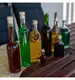 Butelka, piersiówka na nalewki + zakrętka 200ml 10 szt.