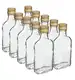 Butelka, piersiówka na nalewki + zakrętka 200ml 10 szt.