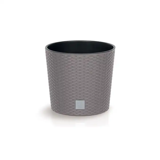 Donica Rato Round 30 cm okrągła 15,3 L z wkładem DRTUS300L mocca