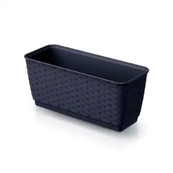 Doniczka balkonowa 30 cm Ratolla Case P 3L antracyt Prosperplast