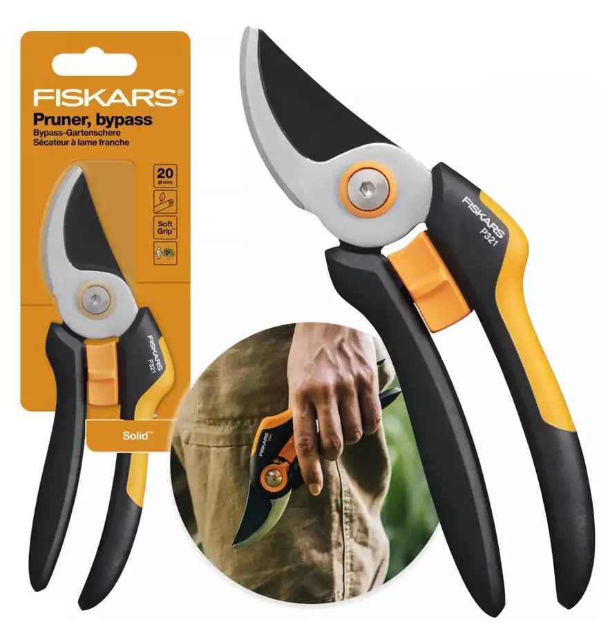 Sekator Fiskars nożycowy Solid P321