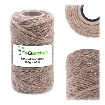 Sznurek konopny 100g/40m eGarden