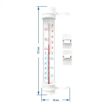Termometr zewnętrzny Bioterm Duży 270/45mm Browin