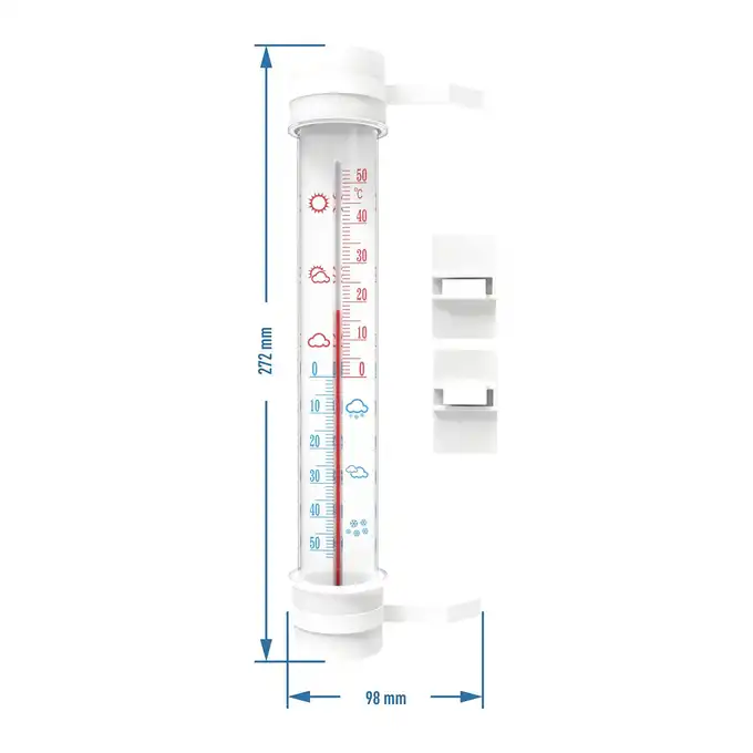 Termometr zewnętrzny Bioterm Duży 270/45mm Browin
