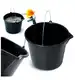 Wiadro budowlane Bucket Z LEJKIEM 20L czarne Prosperplast