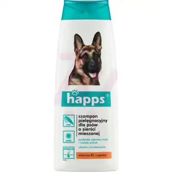 Happs Szampon pielęgnacyjny dla psów o sierści mieszanej 200ml BROS