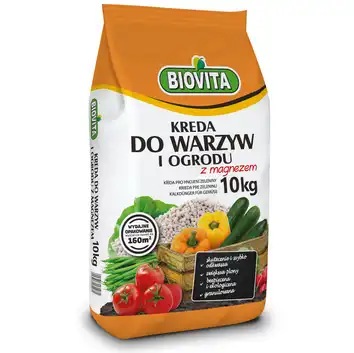 Kreda do warzyw i ogrodu z magnezem 10 kg Biovita