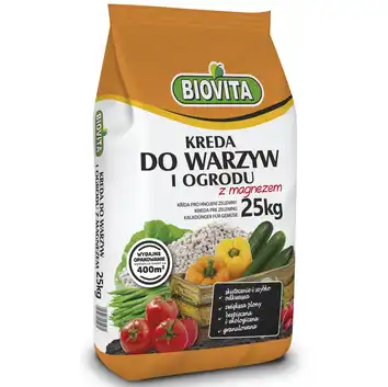 Kreda do warzyw i ogrodu z magnezem 25 kg Biovita