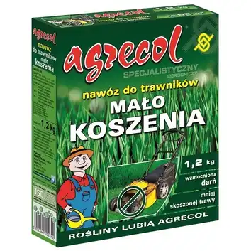 Nawóz do trawników „Mało koszenia" 1,2kg AGRECOL