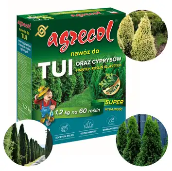 Nawóz do tui, cyprysów i innych roślin iglastych 1,2 kg Agrecol