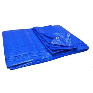 Plandeka niebieska 6x12m