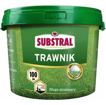 SUBSTRAL Nawóz do trawnika „100 dni" długodziałający 15kg