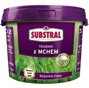 SUBSTRAL Nawóz do trawnika z mchem 5kg