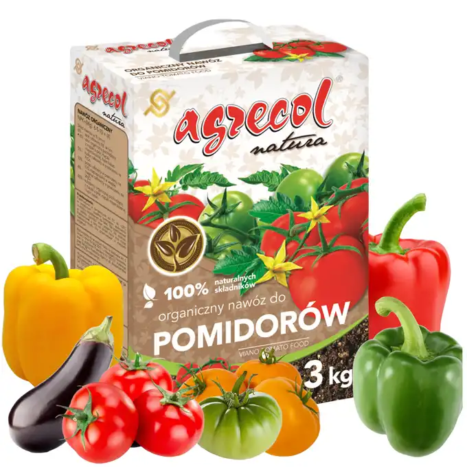 Organiczny Nawóz do pomidorów, papryki, bakłażana 3 kg Agrecol Natura