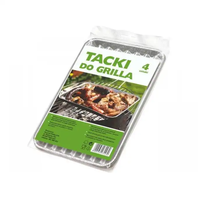 Tacka do Grilla 4szt duża