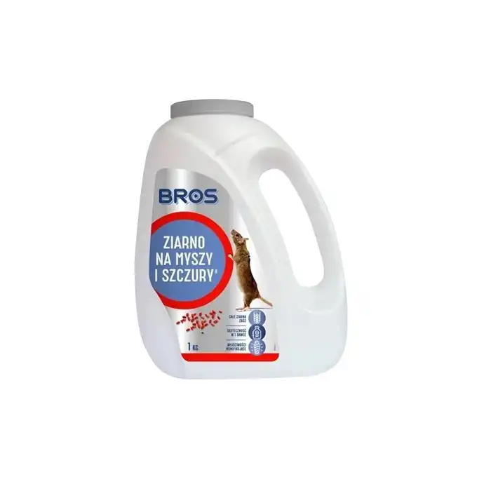 Ziarno na myszy i szczury 1kg BROS