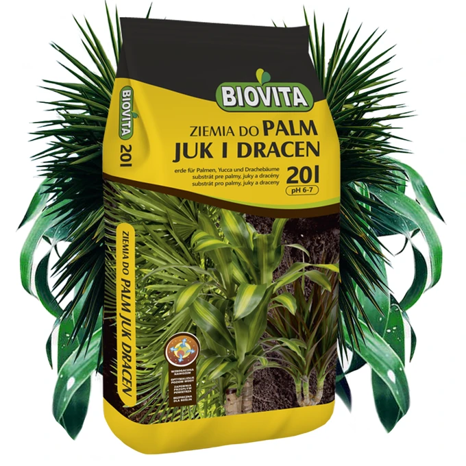 Ziemia do palm, juk i dracen BIOVITA 20L