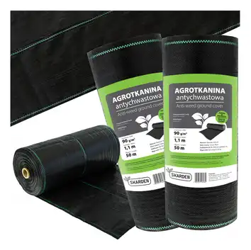 Agrotkanina ogrodnicza Skarden 1,1x100 m, 90 g/m2 czarna