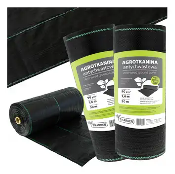 Agrotkanina ogrodnicza Skarden 1,6x100 m, 90 g/m2 czarna