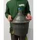 Balon na wino w koszu plastikowym 10L