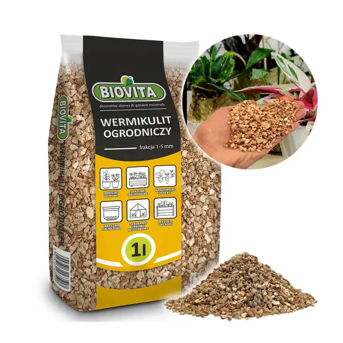 Biovita 1l Wermikulit  ogrodniczy 1-5mm
