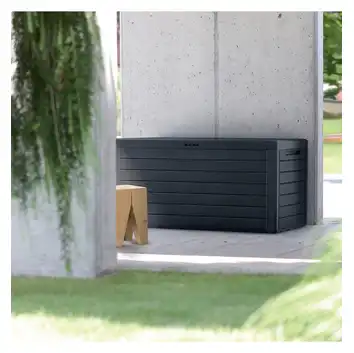 Skrzynia ogrodowa WOODEBOX 280 L antracyt