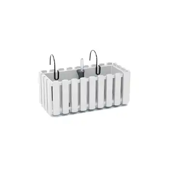 Skrzynka balkonowa Boardee Fencycase W 38 cm wisząca DDEF400W biały