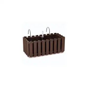 Skrzynka balkonowa Boardee Fencycase W 38 cm wisząca DDEF400W brąz
