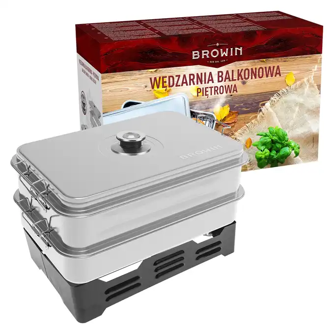 Wędzarnia balkonowa XL z regulacją pojemności Browin