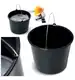 Wiadro budowlane Bucket 12 L czarny PROSPERPLAST