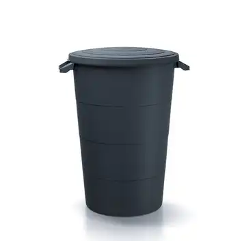 Kosz Smooth 80 L antracyt PROSPERPLAST