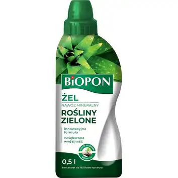 Nawóz Mineralny do Roślin Zielonych Żel 0,5L BIOPON