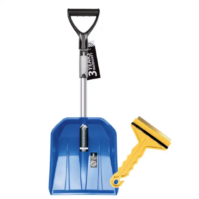 Zestaw łopata samochodowa Nanga car telescopic + skrobaczka do szyb