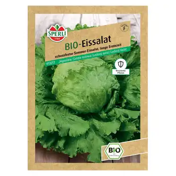 BIO Sałata lodowa 'Saladin' Nasiona PREMIUM Sperli