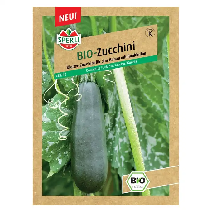 BIO cukinia 'Ola Escaladora' Nasiona PREMIUM Sperli