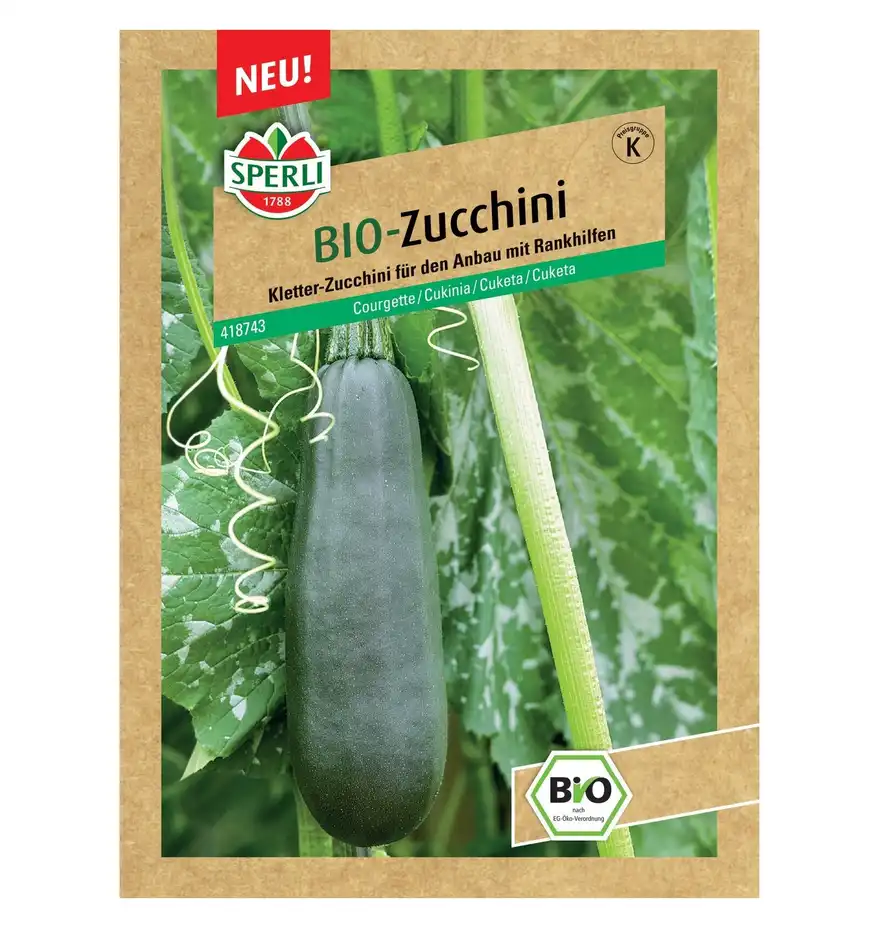 BIO cukinia 'Ola Escaladora' Nasiona PREMIUM Sperli