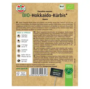 BIO dynia 'Amoro' Nasiona PREMIUM Sperli