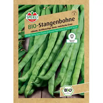 BIO fasola tyczkowa 'Neckarkönigin' Nasiona PREMIUM Sperli