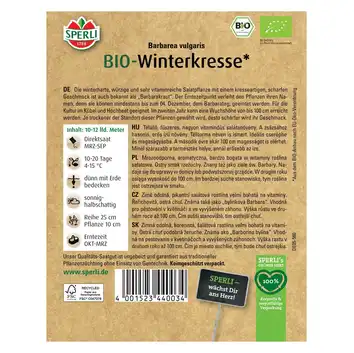 BIO gorczycznik pospolity '' Nasiona PREMIUM Sperli