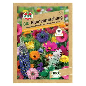 BIO mieszanka kwiatów 'SPERLI's Naturgarten' Nasiona PREMIUM Sperli