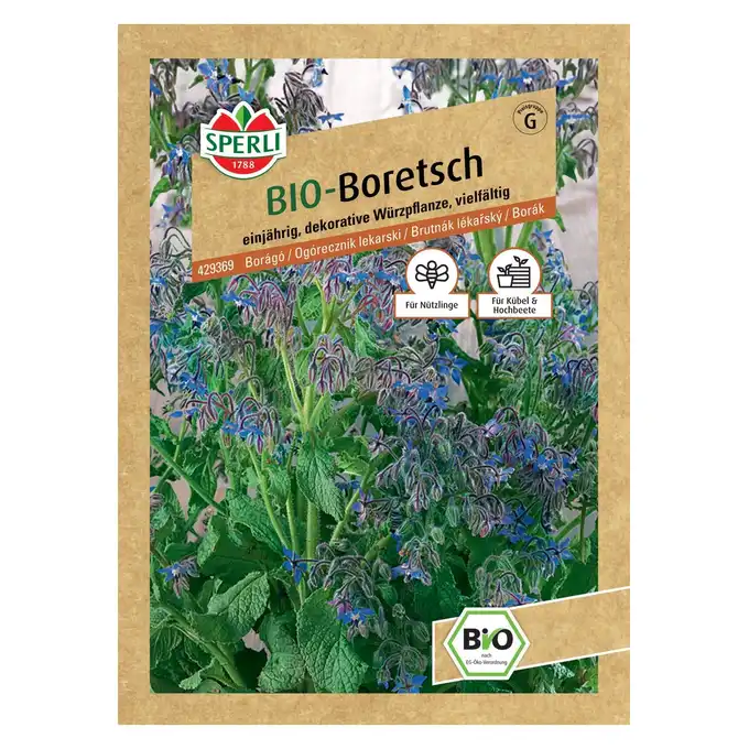 BIO ogórecznik lekarski '' Nasiona PREMIUM Sperli