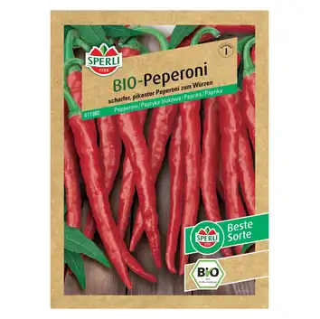 BIO papryka blokowa 'De Cayenne' Nasiona PREMIUM Sperli