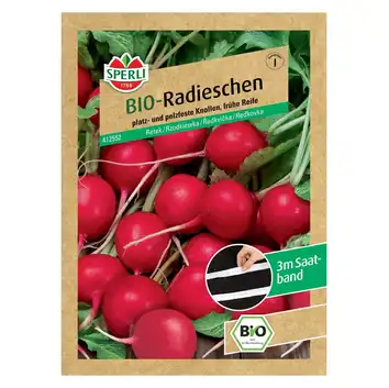 BIO rzodkiewka 'Celesta' Nasiona PREMIUM Sperli