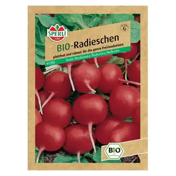 BIO rzodkiewka 'Cherry Belle' Nasiona PREMIUM Sperli