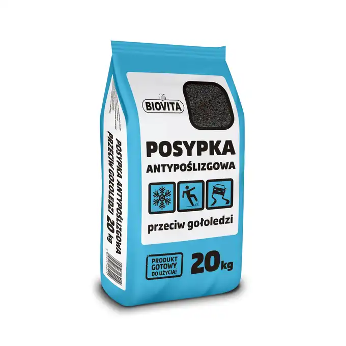 Biovita Posypka antypoślizgowa przeciw gołoledzi 20kg a`60