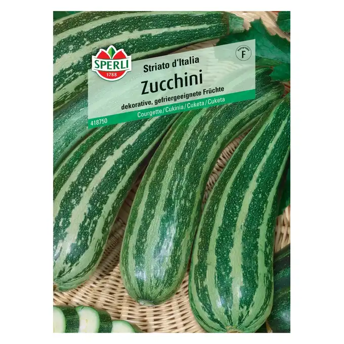Cukinia 'Striato d’Italia' Nasiona PREMIUM Sperli